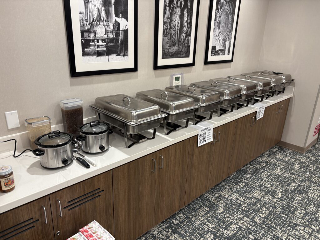 Complete chafer set with warmers